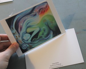 KunstkaartGaia A6 Kunstkaart A6 Myrtle