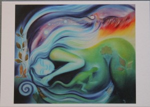 A6 Kunstkaart Gaia